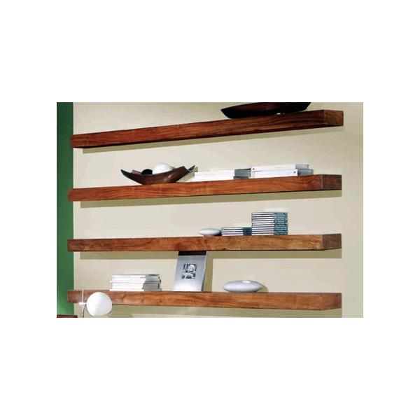 Tara Wall shelf 50x22 made of Indian solid sheesham wood - Image 8