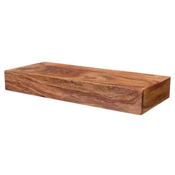 Tara Wall shelf 50x22 made of Indian solid sheesham wood