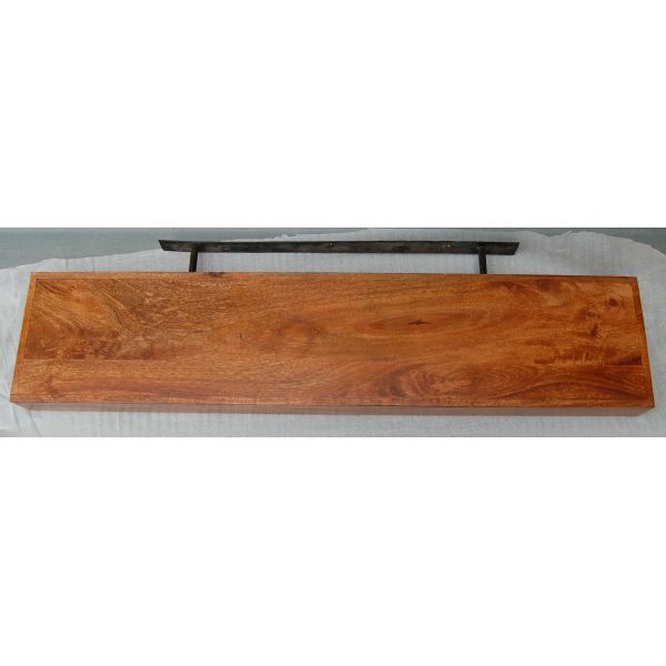Tara Wall shelf 50x22 made of Indian solid sheesham wood - Image 6