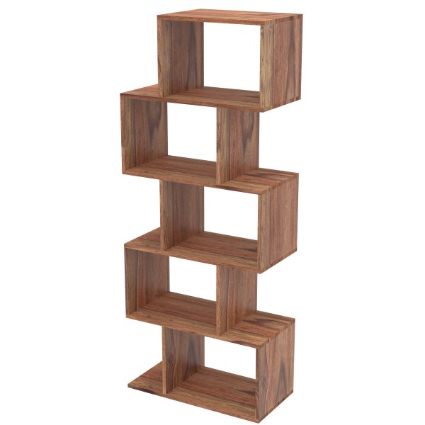 Rami bookcase 60x150x30 made of Indian solid rosewood
