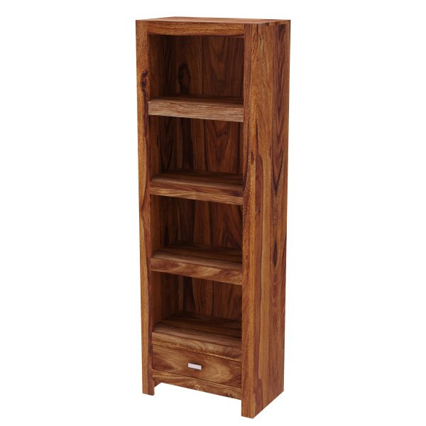 Gani bookcase 60x180x35 made of Indian solid rosewood - Image 2
