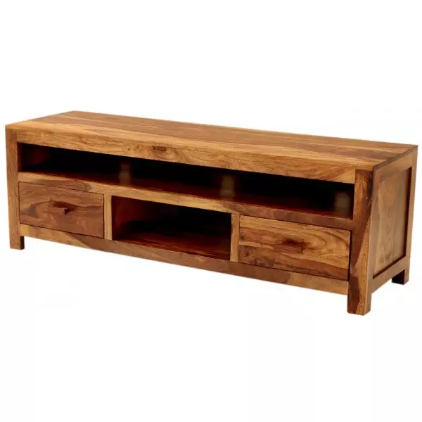 TV cabinet Kali 150x50x45 made of solid Indian rosewood - Image 3