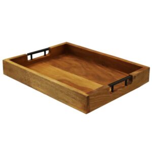 Tray 40x5x30 made of solid Indian rosewood