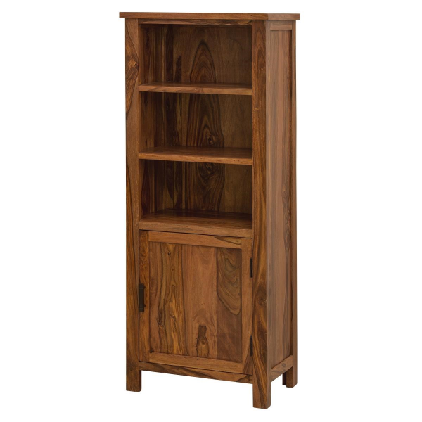 Rami bookcase 60x135x35 made of Indian solid rosewood - Image 2