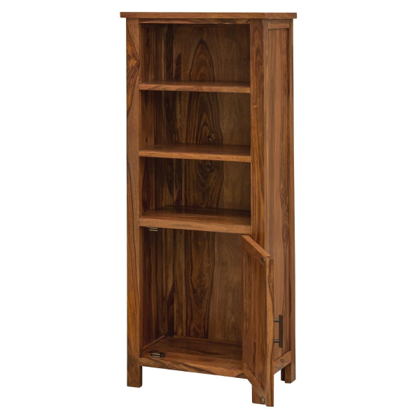 Rami bookcase 60x135x35 made of Indian solid rosewood - Image 3