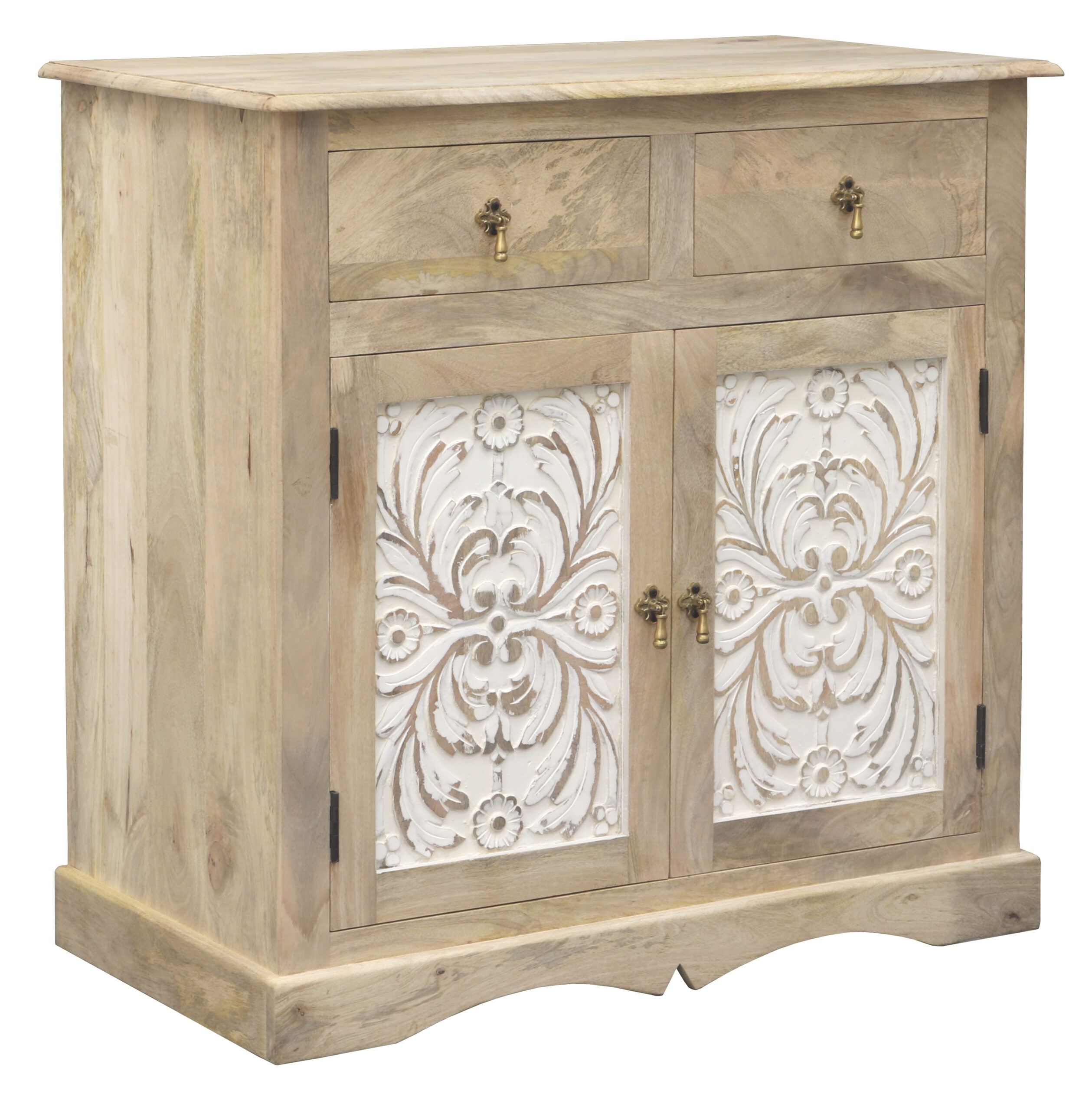 SITA Chest of drawers 90x90x45 Solid Indian mango sieves - Image 2