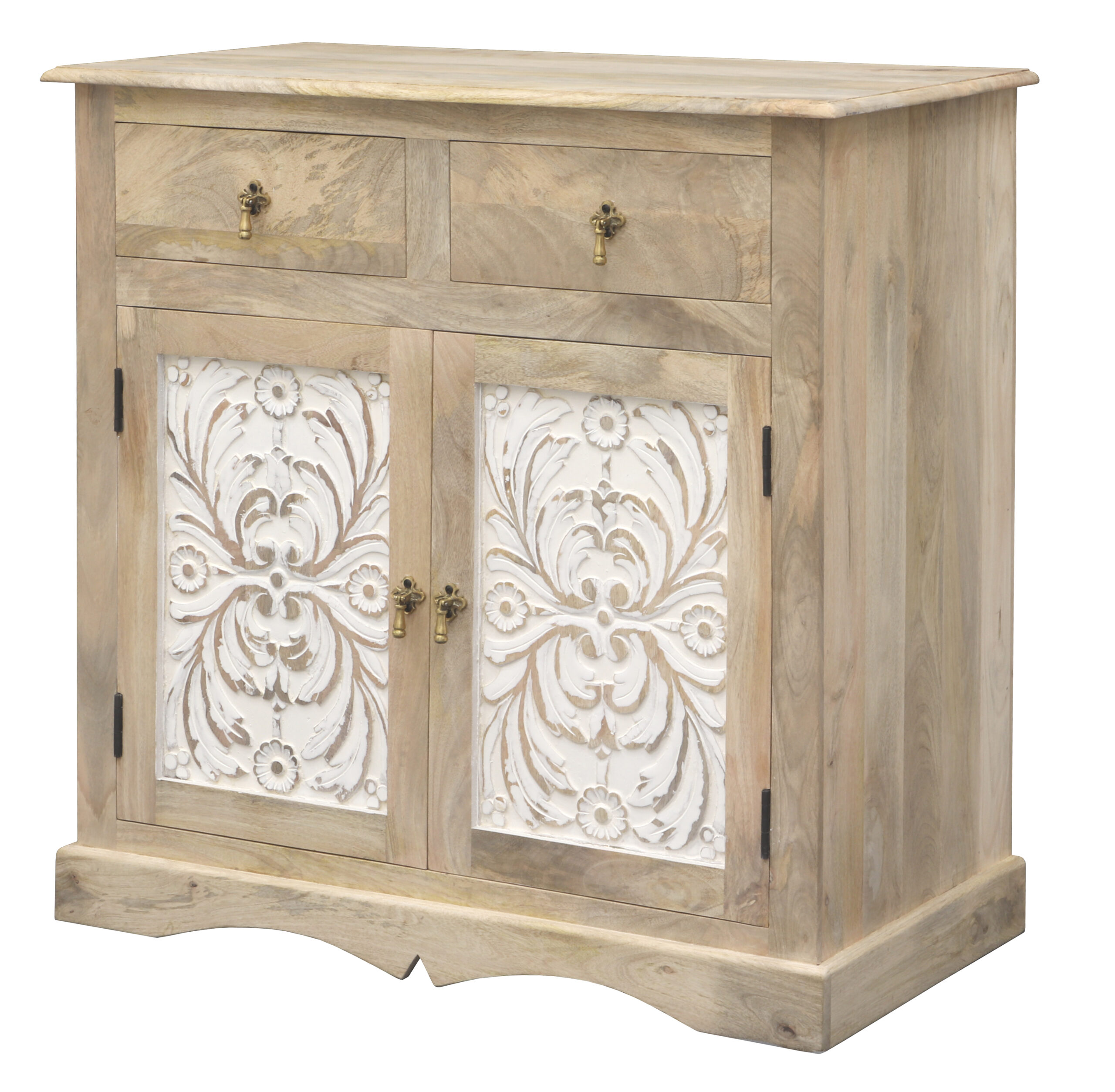 SITA Chest of drawers 90x90x45 Solid Indian mango sieves - Image 3