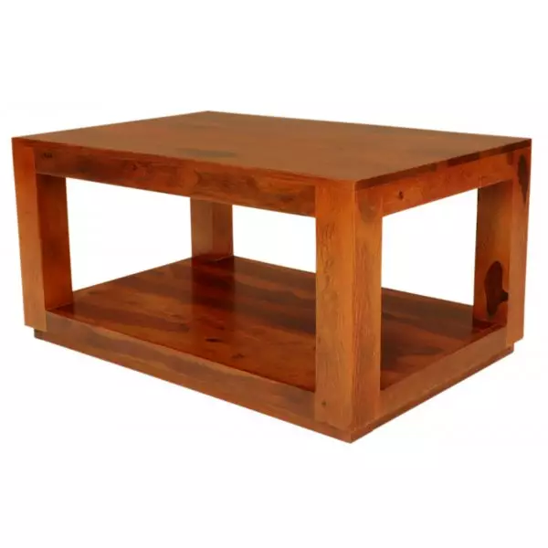Tara coffee table 90x45x60 made of solid Indian rosewood - Image 3