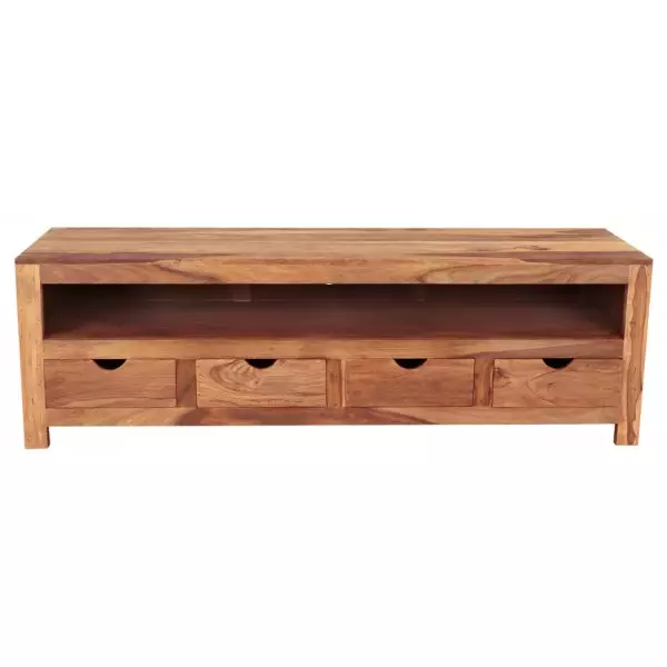 TV cabinet Amba 160x50x45 made of solid Indian rosewood