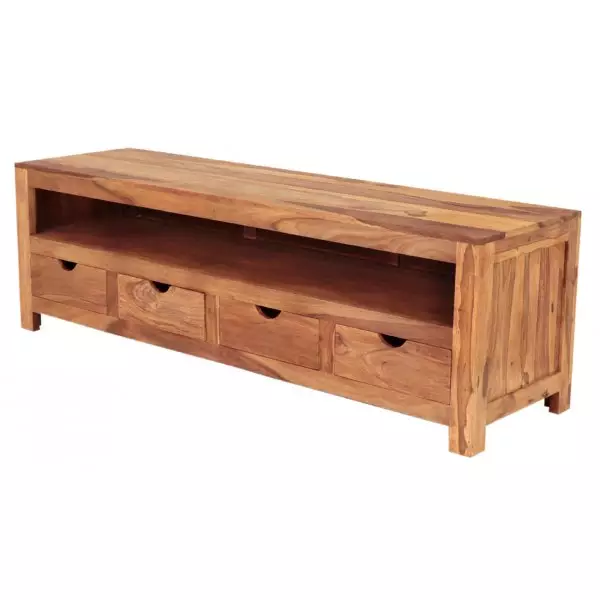 TV cabinet Amba 160x50x45 made of solid Indian rosewood - Image 3