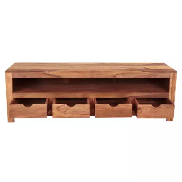 TV cabinet Amba 160x50x45 made of solid Indian rosewood - Image 4