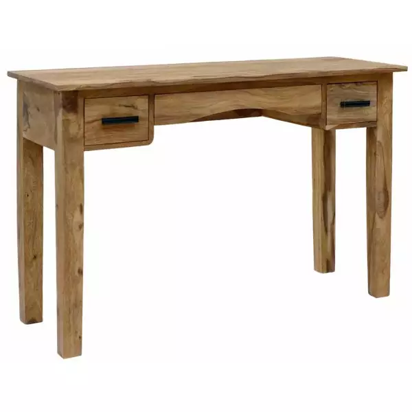 RAMI Solid Sheesham Wood Console Table | 110 × 40 × 76 cm | Natural Finish | Elegant Entry / Hallway Accent Table - Image 2