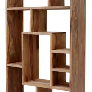 Rami bookcase 90x150x30 made of Indian solid rosewood