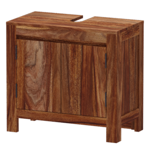 Gani washbasin cabinet 65x60x35 made of solid Indian sheesham wood