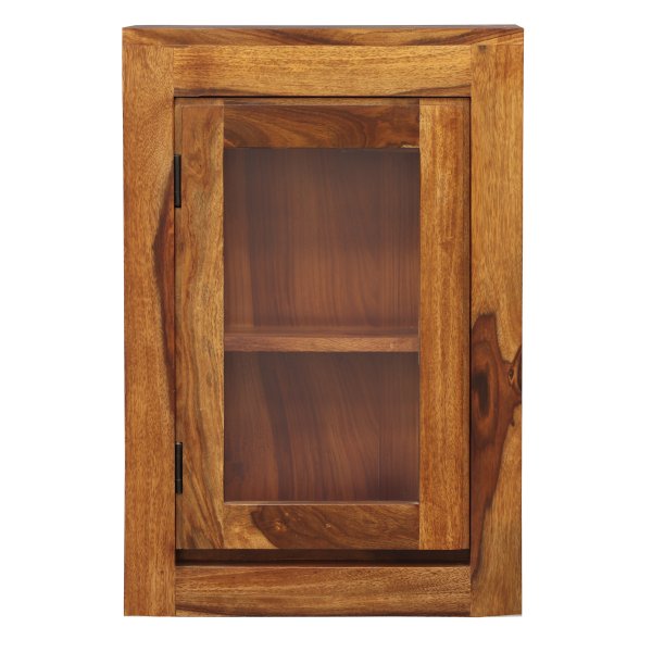 Gani bathroom wall cabinet 40x60x15 made of solid Indian Sheesham wood - Image 2