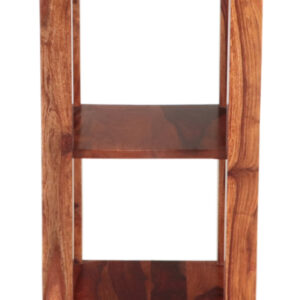 KALI Solid Sheesham Wood Side Table / Occasional Table | 40 × 80 × 40 cm |Natural Finish | Elegant Indian Accent Table