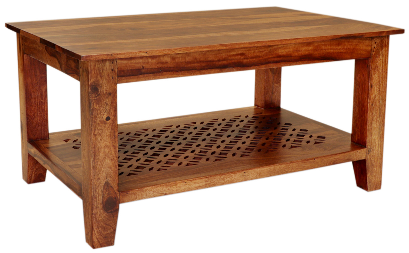 Mira Coffee Table 90x45x60 Solid Indian Rosewood - Image 2