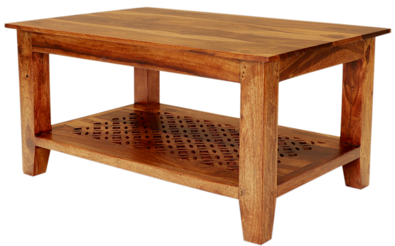 Mira Coffee Table 90x45x60 Solid Indian Rosewood - Image 3