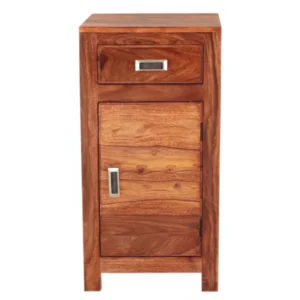 Nela Bathroom cabinet 40x80x35 made of solid Indian sheesham wood