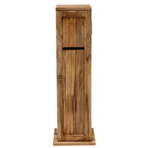 NELA Toilet paper cabinet 20x80x20 made of Indian solid sheesham wood