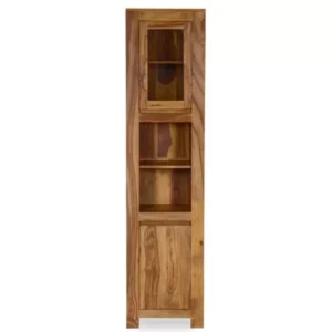 Gani bathroom cabinet 40x190x35 made of solid Indian sheesham wood