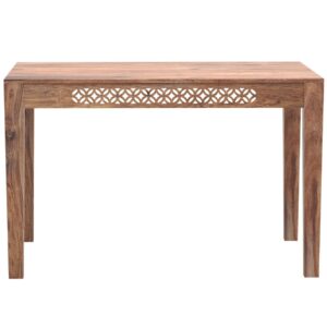 MIRA 120×90 cm Solid Indian  (Sheesham) Wood Dining Table  Rectangular Premium Dining Table, Natural Finish