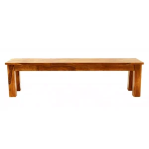 Product Title  RAMI 175 × 40 cm Solid Indian (Sheesham) Wood Bench Rustic Wooden Dining / Entry Bench,Natural Finish